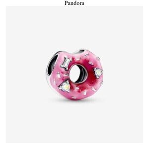 Pandora Sparkling Sprinkled Donut Charm